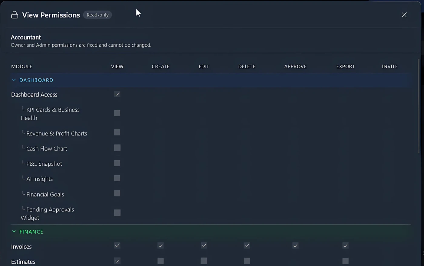 Nastrum Books settings showing company profile and tax configuration